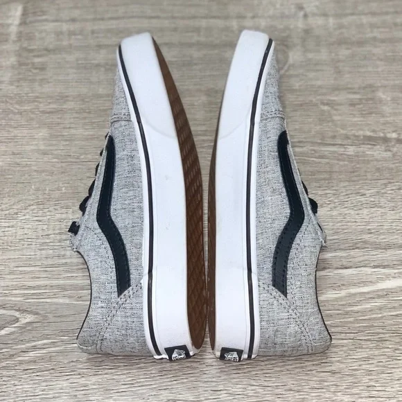 Vans classic black & gray Gs - Picture 7 of 8